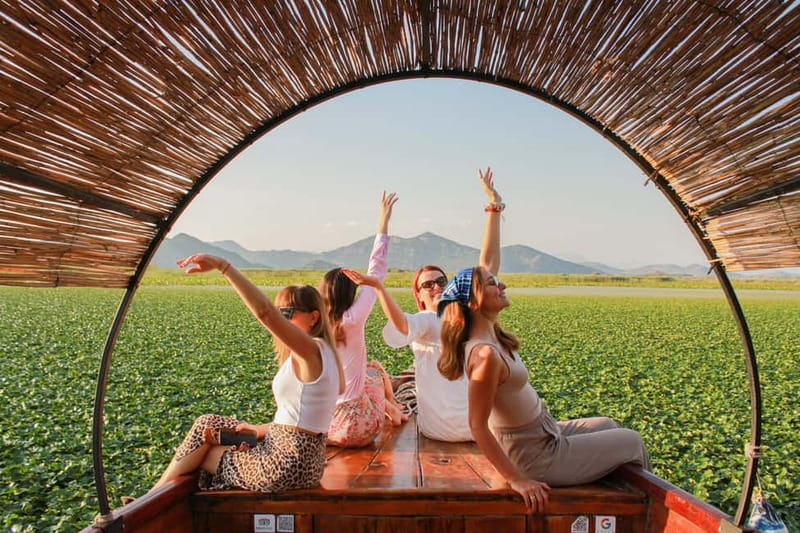 2h ROMANTIC SUNSET TOUR - Entering the Canals Near Virpazar, With Water Lilies Close at Hand