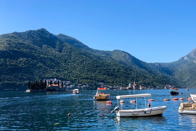 Aphrodisiac Boat tour and Blue Cave swimming - Perast oyster farm lunch: raw oysters, mussels, wine, and rakija