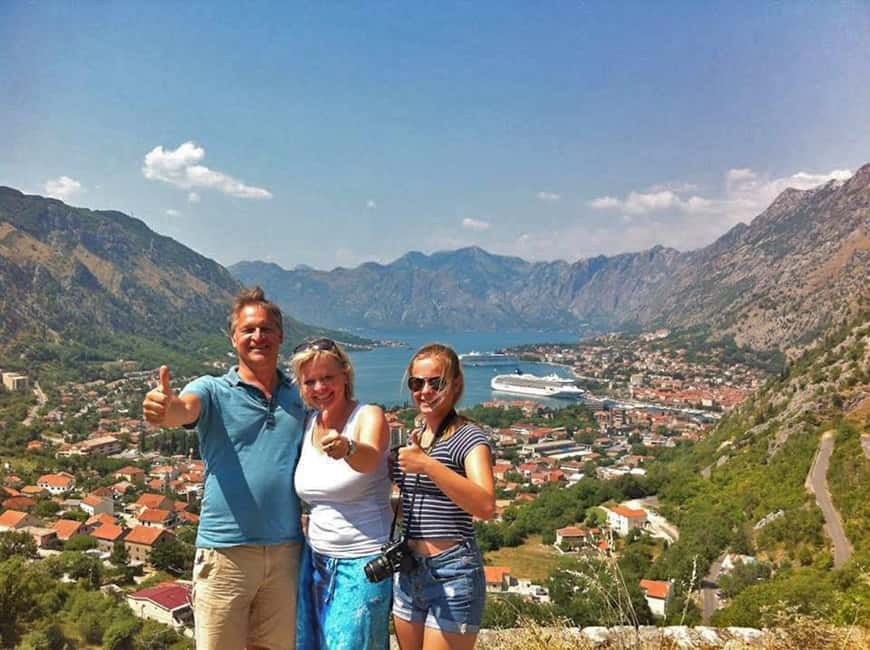 Bar, Montenegro: Shore Excursion to Kotor via Budva Riviera - Kotor Bay photo stop, setting up the Old Town entrance
