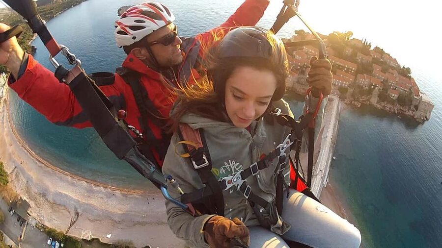 Becici: Panoramic and Adrenaline Tandem Paragliding Flight - Equipment Setup: From Harness to Lift-Off