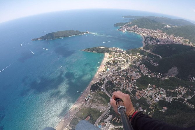 Bečići Standard Paragliding Montenegro /All-inclusive - Safety briefing and tandem comfort, especially if it’s your first time