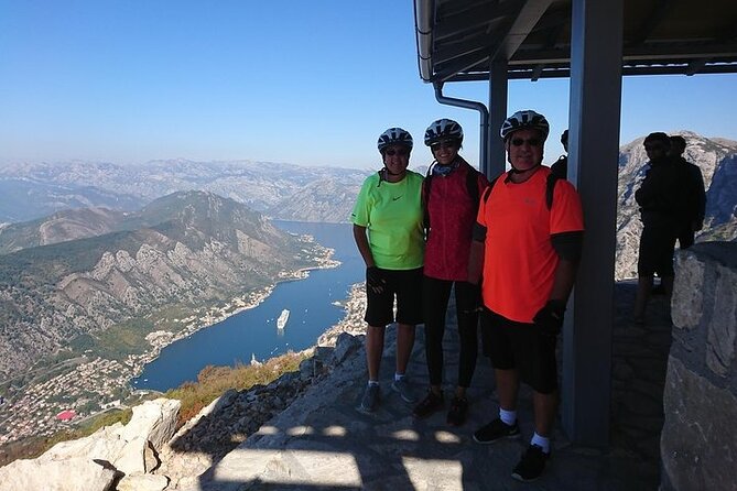 Bike tour - Panoramic downhill from Njeguši and Kotor serpentines - Optional Zipline at Njeguši for Adrenaline Seekers