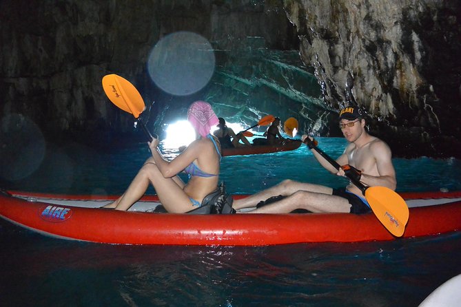 Blue Cave Kayak & Snorkel Adventure from Kotor / Tivat - Blue Cave Kayak, Not a Crowded Boat Stop