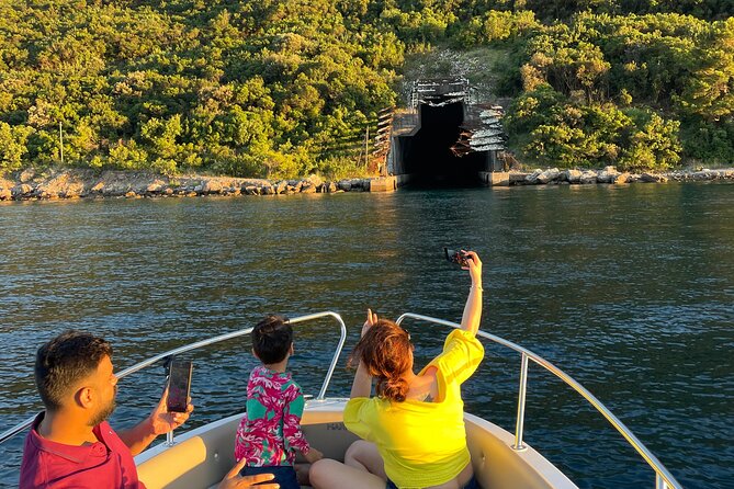 Blue Cave, Lady of the Rocks and Kotor Bay SpeedBoat Tour 3H - Mamula Island: fast stop, good payoff views