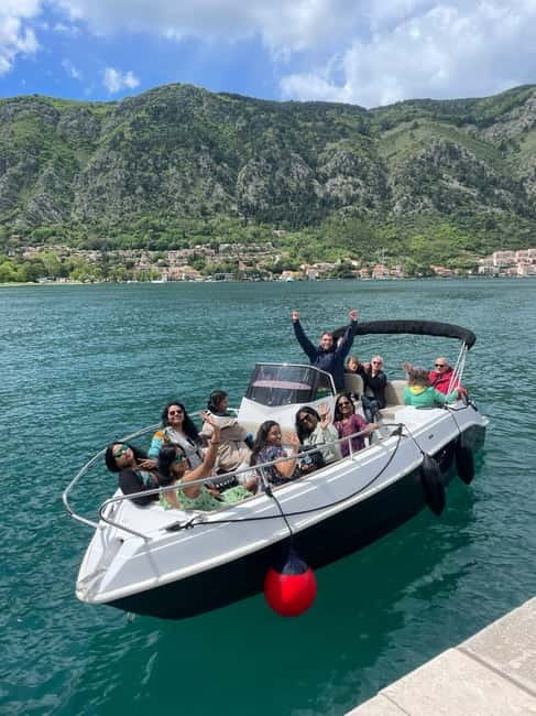 Blue Cave Lady of the Rocks and Mamula Kotor Speed Boat Tour - The Perast and Our Lady of the Rocks stop (plus a 15th-century church)