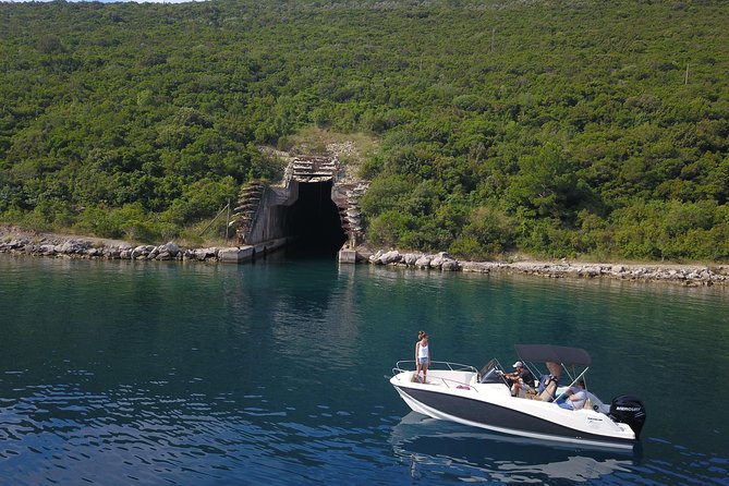 Boat tour to Lady of the Rock , Submarine base & Blue Cave swim - Price and logistics: what $54.44 really buys
