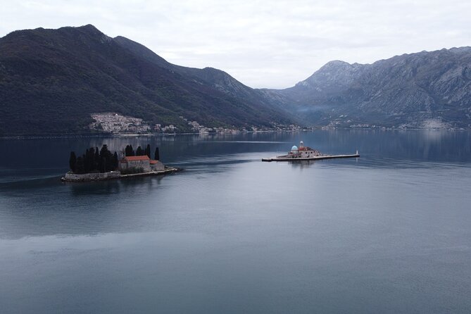 Boat tour to Lady of the Rock , Submarine base & Blue Cave swim - Luštica submarine base: Cold War structures, quick visit