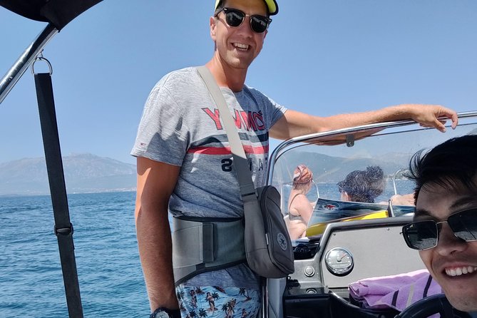 Boat tour to Lady of the Rock , Submarine base & Blue Cave swim - Comfort on board: WiFi, water, and space on a small group