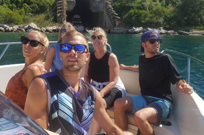 Boat tour to Lady of the Rock , Submarine base & Blue Cave swim - Who should book this Kotor speedboat tour