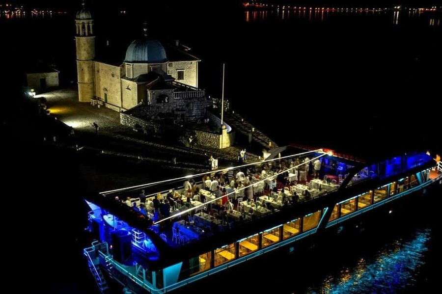Boat tours in Boka Bay with “Katica" - Entering Lady of the Rocks: church, museum, and the legend