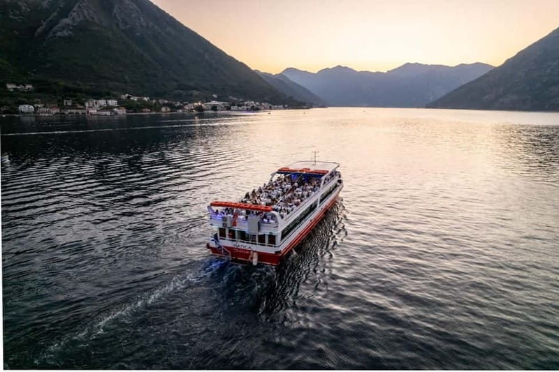 Boat tours in Boka Bay with “Katica" - Perast on Wednesday or Kotor on Tuesday and Saturday