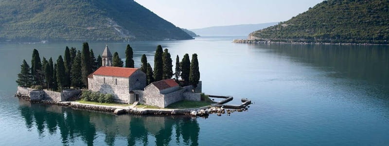 Bokokotor Bay, Blue Cave and panorama of Mamula - Gulf of Tivat and Herceg Novi: shoreline scenes that come faster than you can plan