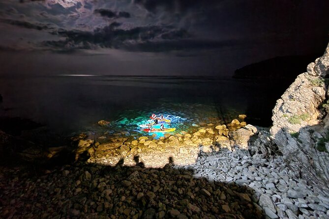 Budva: 2-Hour «Night Lights» Kayak Tour - Gliding past Budva’s Old Town walls and the ballerina reflections