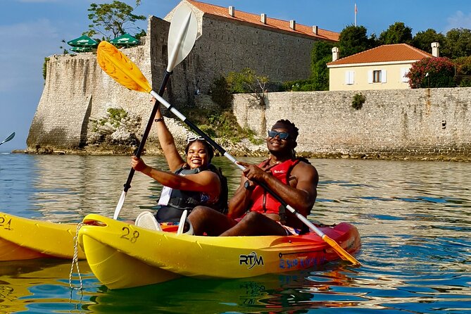 Budva Bay: Kayak & SUP Tour to Coastal Caves - EDDY in Budva: the briefing that makes the whole trip work