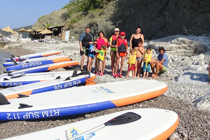 Budva Bay: Kayak & SUP Tour to Coastal Caves - Calypso Beach break: secluded water time and a real chance to reset