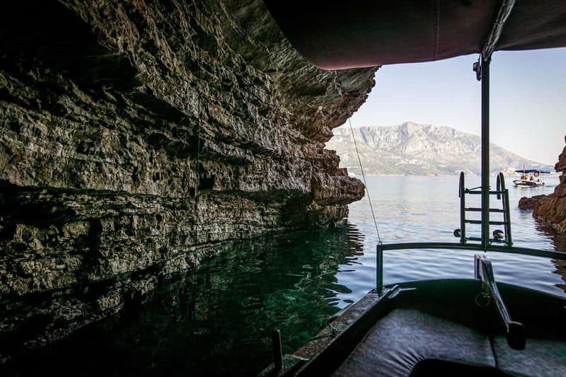 Budva: Exploring Caves & Private Boat Tour - Jaz Beach Big Cave, Boat Access, and Another Swim Break