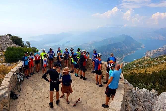 Cable car + Electric MTB from Njegos Mausoleum to Kotor bay - Stop 3: Optional zip line at Njegusi (15 euro, 10 minutes)