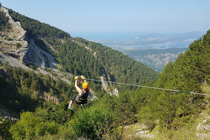 Cable car + Electric MTB from Njegos Mausoleum to Kotor bay - Stop 4: Horizont Bar for Kotor and Tivat Bay photos and a drink