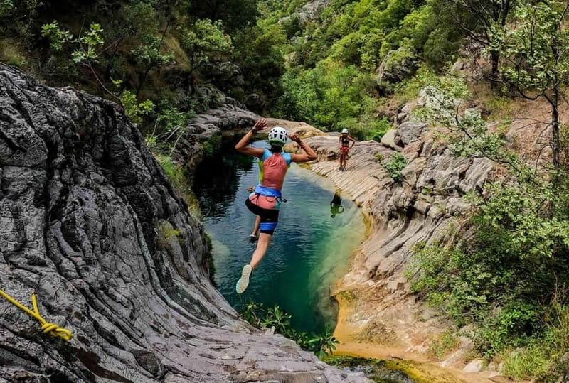 Canyoning Drenovstica - Extreme adventure in Budva - Safety briefing first, adrenaline second