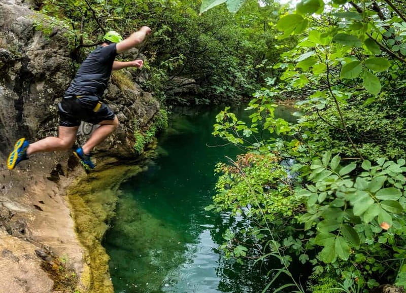 Canyoning Drenovstica - Extreme adventure in Budva - Kashcel Peak hike and the break that resets you