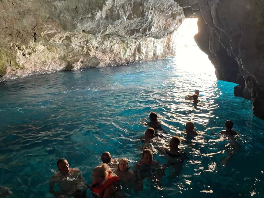 Deluxe excursion from Budva: Blue Cave tour - Speedboat day from Budva, with Budva Old Town views