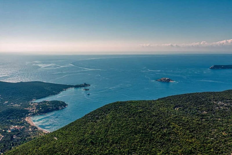 Discover Lustica peninsula by e-Bike - Njegoševa starting point, and how the first minutes set the tone