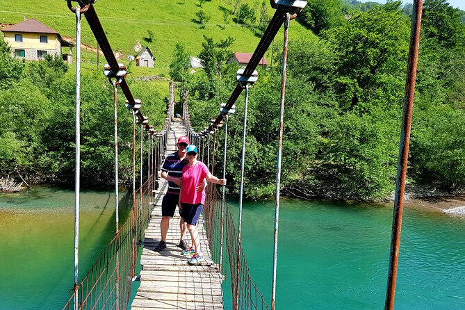 Durmitor - Black Lake & Tara River Canyon - North Montenegro tour - Tara River Canyon Riverside: Rafts, Views, and a Famous Name You Might Hear About