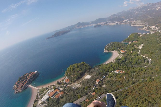 Exclusive Paragliding Montenegro - Bečići Paragliding Montenegro: safety, equipment, and the GoPro moment