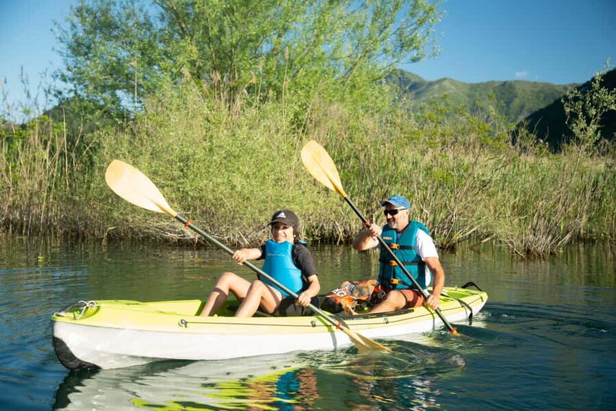 Experience Skadar Lake in 1h! - Kayaking Through White Water Lilies, Not Around Them