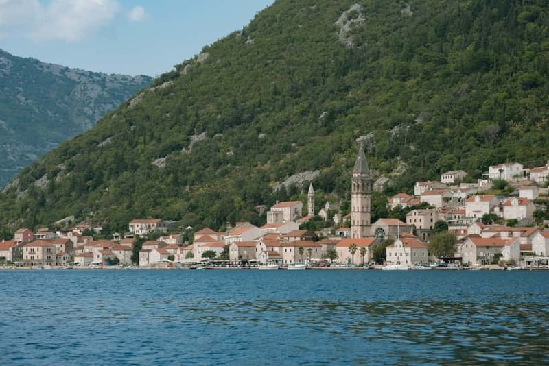 Explore Kotor Bay, Blue Cave, Lady of the Rocks, swimming,3h - The former submarine tunnel stop: seeing Yugoslav-era fortifications