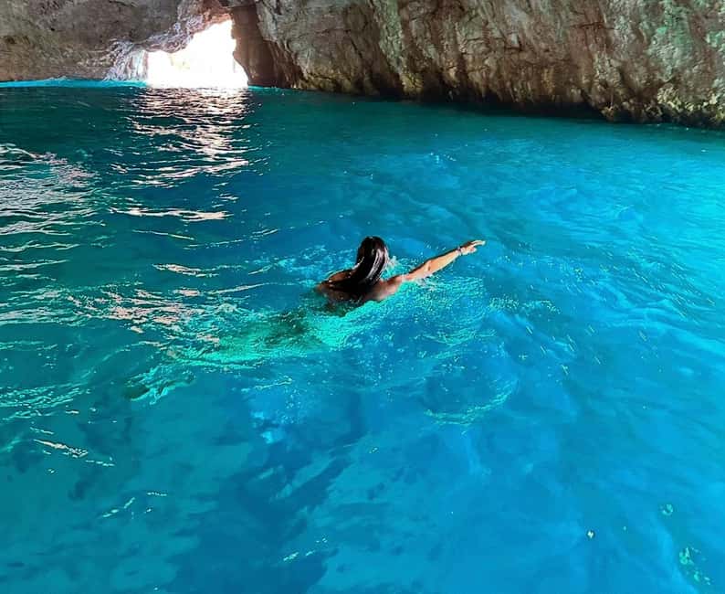 From Kotor: Blue Cave & Boka Bay 3h Fun Boat Tour - Setting off from Kotor, then lining up the big views