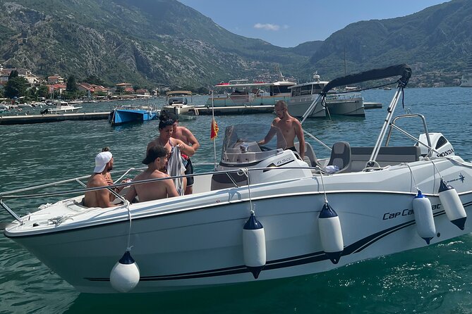 From Kotor: Boat to Blue Cave & Lady of the Rocks &Submarine Base - When weather changes the plan: how to protect your day