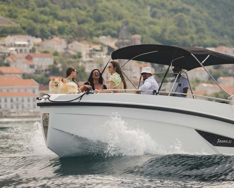 From Perast: Boka Bay and Blue Cave Tour - Pick up - Verige Channel and the marinas: seeing luxury from the water