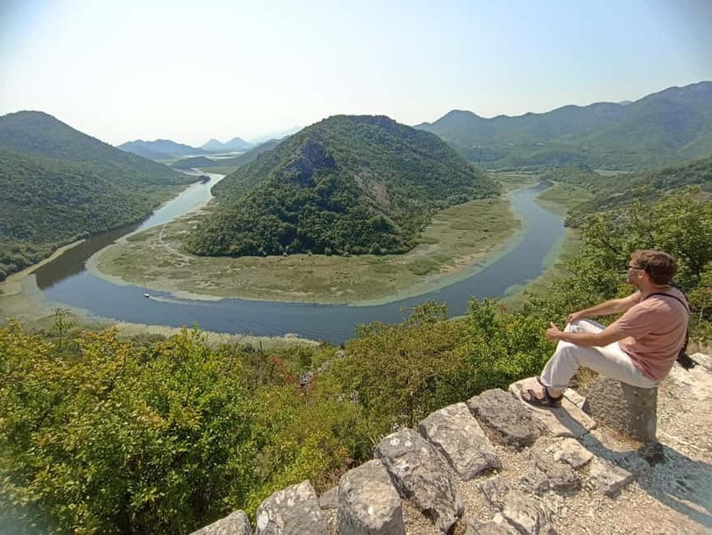 From Podgorica: Rijeka Crnojevica & Cetinje- History&Nature - Skadar Lake viewpoint: the moment the day clicks