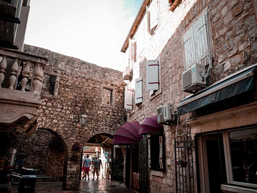From Shkodra: Budva & Sveti Stefan (Montenegro) Day trip - Budva Old Town Time: How to Use Your 105 Minutes