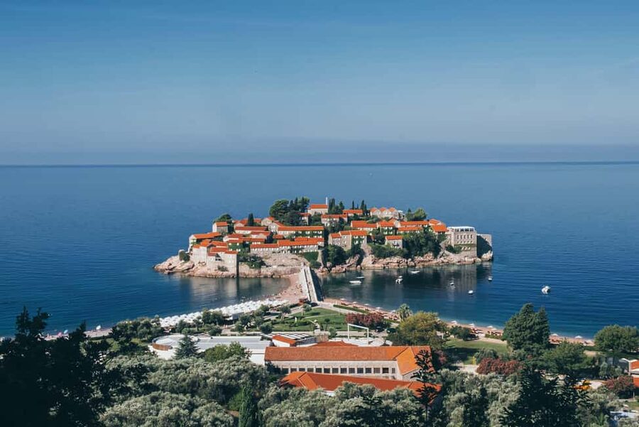 From Shkodra: Budva & Sveti Stefan (Montenegro) Day trip - Sveti Stefan Viewpoint: Photos Without the Island Ticket