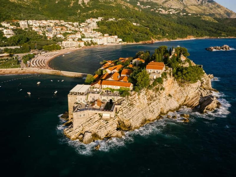 From Tirana: Group Day Trip to Budva & Kotor in Montenegro - Sveti Stefan and Villa Miločer, a quick history-meets-scenery stop