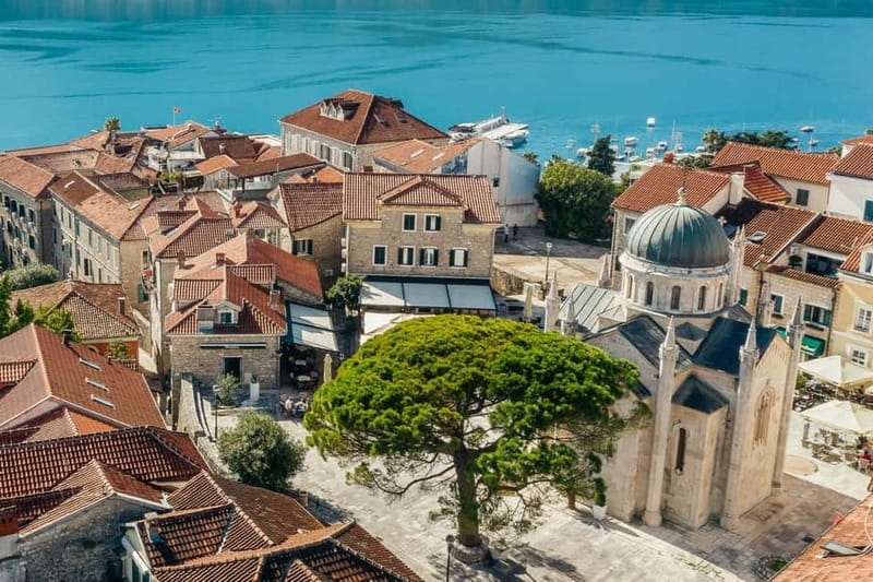 From Tivat: Blue Cave, Herceg Novi, Lady of the Rocks - The Herceg Novi stop: about an hour for the waterfront and views