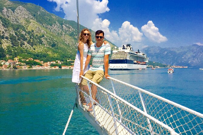 From Tivat/Kotor: Whole Boka Bay Guided Cruise, Comfortable Ship - Blue Cave and Rose Fishing Village, The Fairy-Tale Light Depends on Booking and Weather