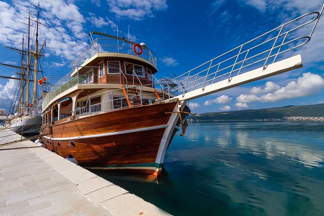 From Tivat/Kotor: Whole Boka Bay Guided Cruise, Comfortable Ship - Getting to the Starting Area, How to Avoid Kotor Pickup Stress