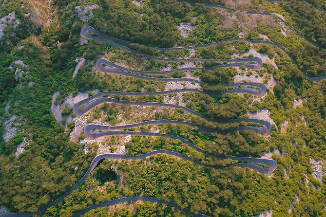 Great Montenegro Tour-Lovcen NP,Mausoleum Lovcen,River of Crnojevic,Sveti Stefan - Cetinje in one hour: monuments, palace walls, and Biljarda details