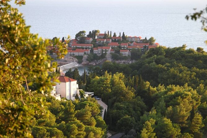 Great tour of coastal monasteries in Budva - Walking on the path of history! - Čelobrdo viewpoint: sunset over the whole Budva Bay