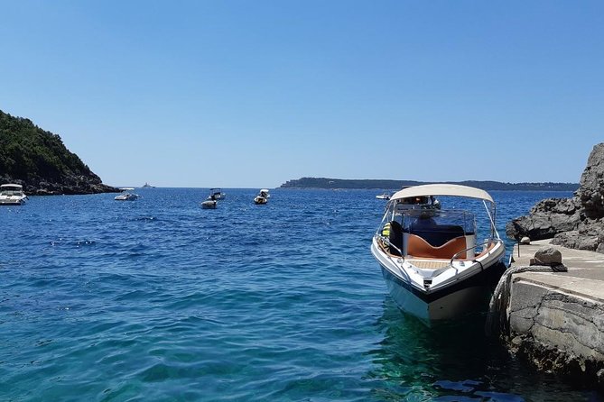 Group Blue Cave tour with a beach stop - 4h duration - Mamula Island glimpse: a brief stop with a heavy backstory