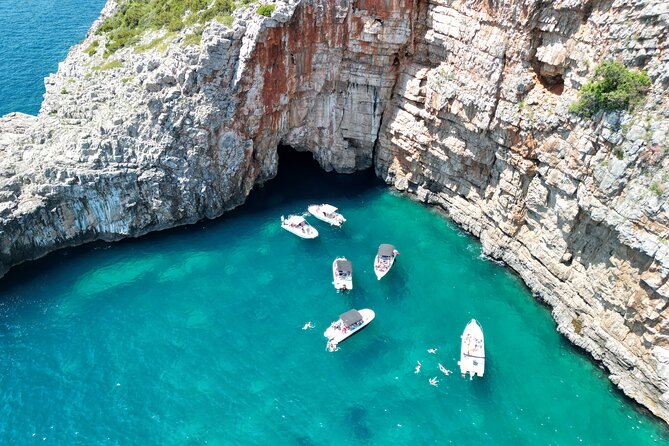 Group Guided Tour: Blue Cave Speedboat Tour in the Bay of Kotor - A 3-hour speedboat loop with small-group energy