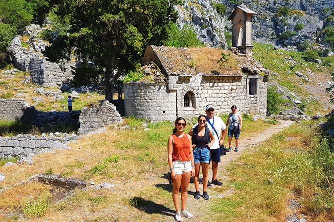 Hiking downhill from Krstac to Kotor, visit San Giovanni fortress - Spiljari Village Stop: Local Tastes and Village Stories