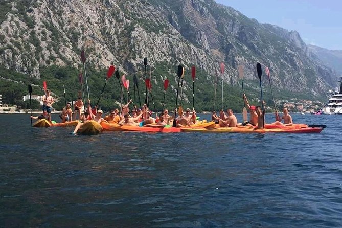 Kayak active tour - Prčanj arrival and the Our Lady’s temple stop
