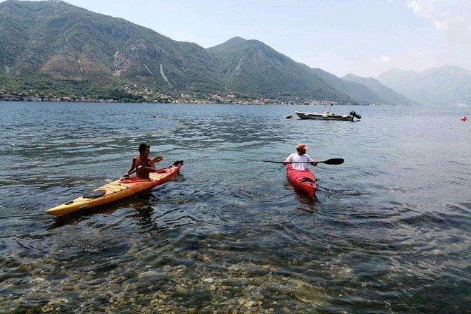 Kayak active tour - Paddling back to Kotor: calmer, but don’t coast
