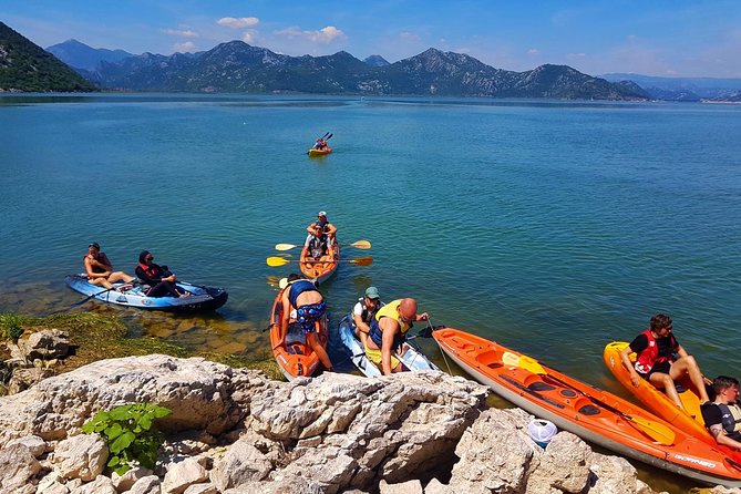 Kayak Guided Tour Skadar lake - Adventure in National park - Lesendro fort sightseeing: an 18th-century stop on another island