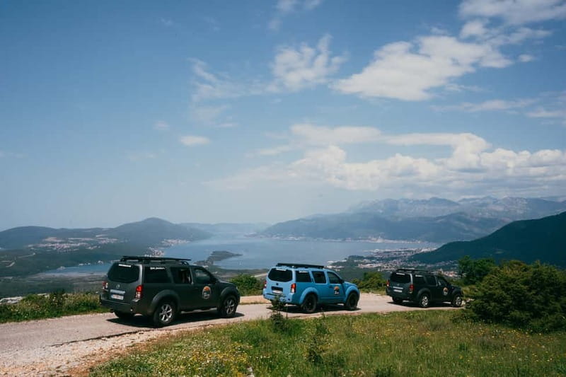 Kotor Bay and Fortresses Off-Road Adventure & Food tasting - Trojica viewpoint and Austro-Hungarian serpentines