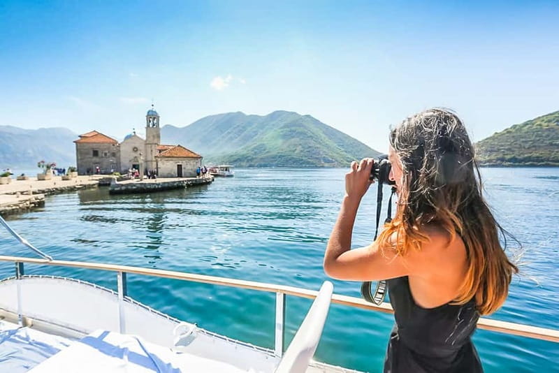 Kotor Bay: Full-Day Catamaran Cruise with Blue Cave Visit - Getting on the water from Kotor, Budva, or Tivat, then heading to Bijela